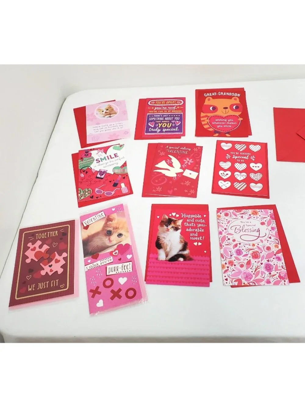 Lot of 22 Mixed Greeting Cards Hallmark Voila & More New Thanksgiving Valentine